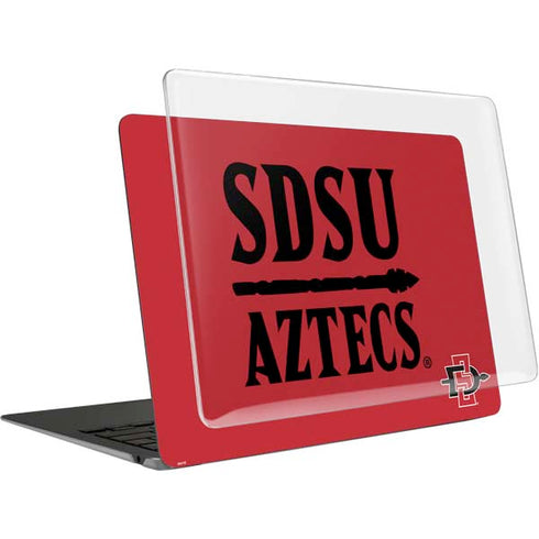 San Diego State University Aztecs Red MacBook Air 15in (2023-2025) Case plus Skin